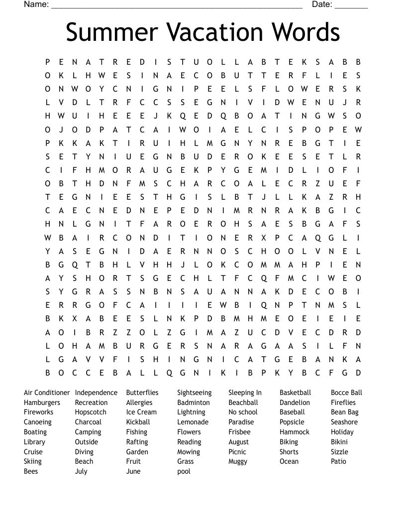100 Word Printable Word Search 100 Word Printable Word Search