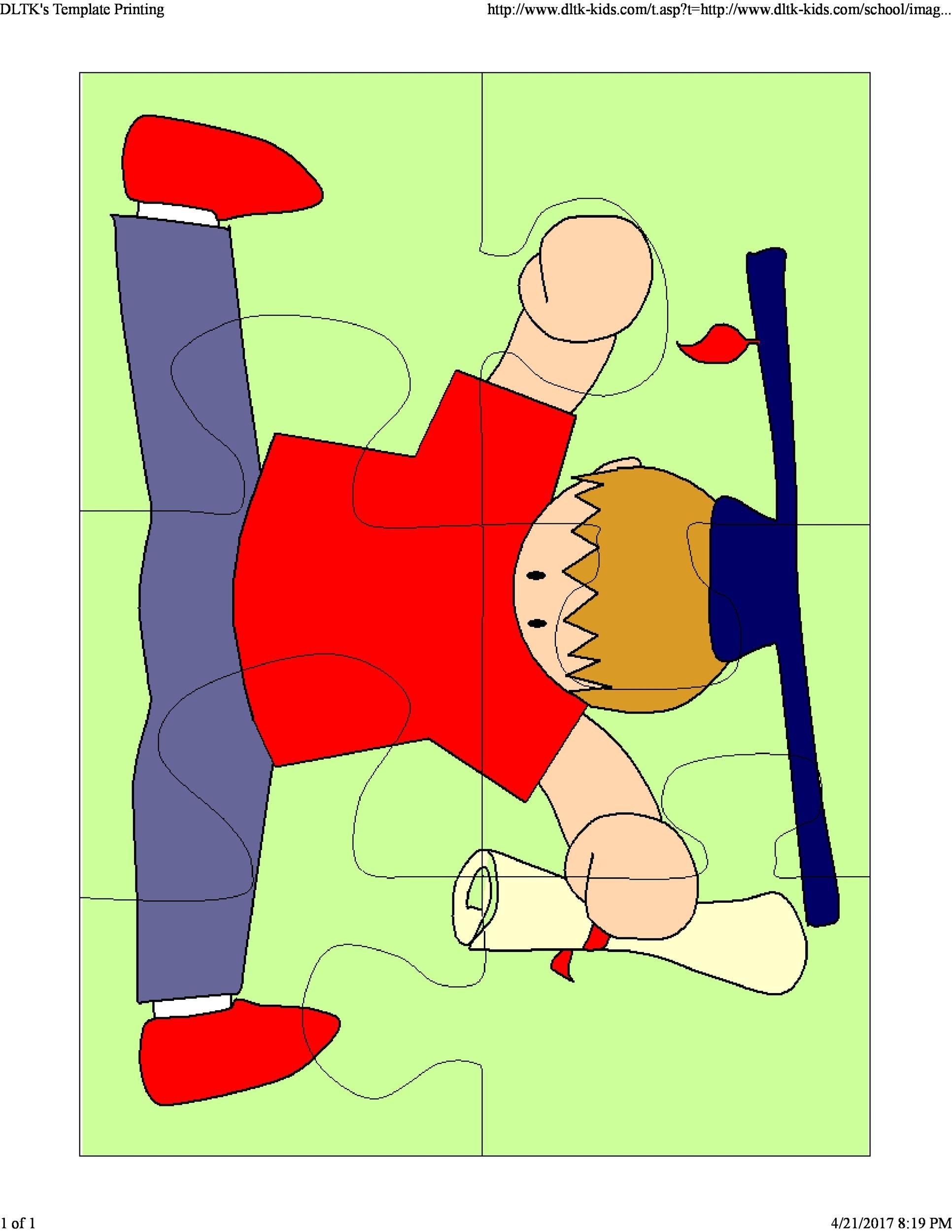 19 Printable Puzzle Piece Templates TemplateLab Worksheets Library