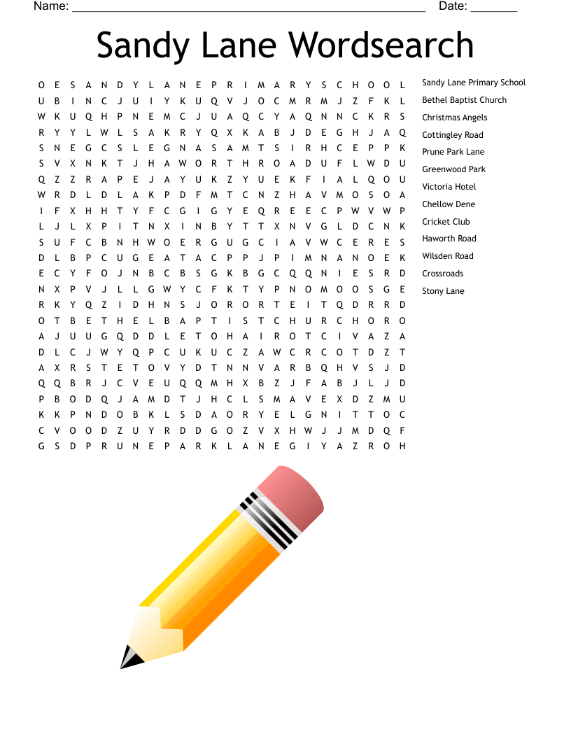 19th Church Anniversary Word Search WordMint