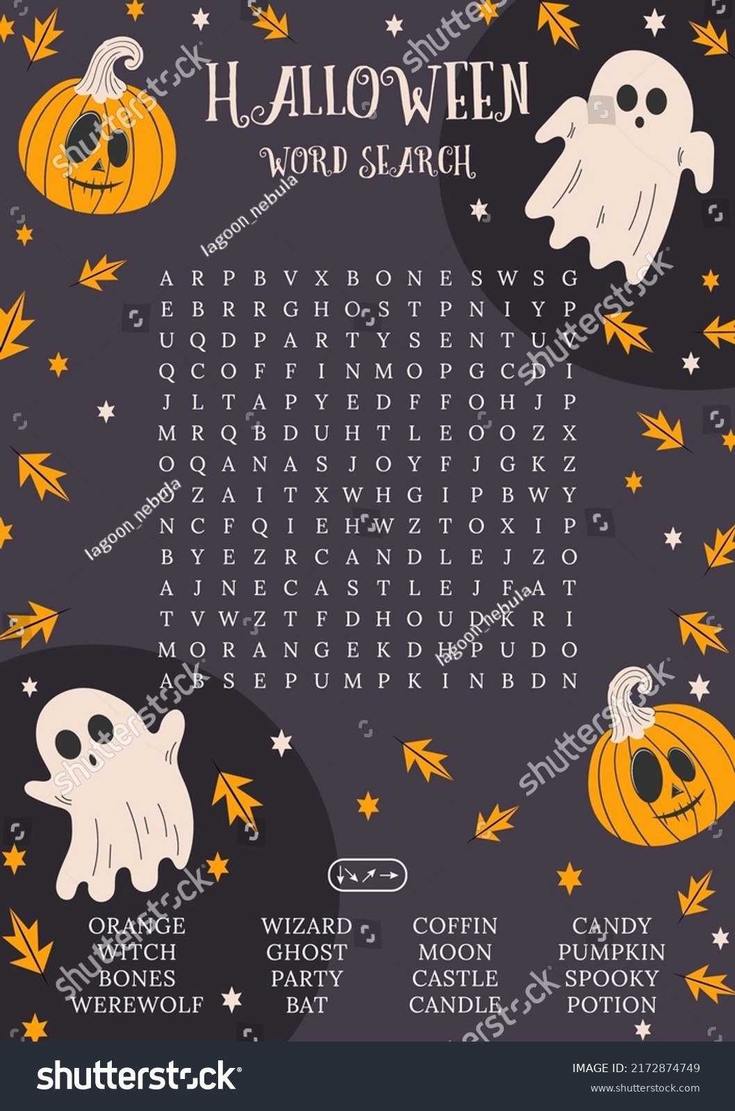 3 Hundred Halloween Word Search Royalty Free Images Stock Photos U0026 Pictures Shutterstock