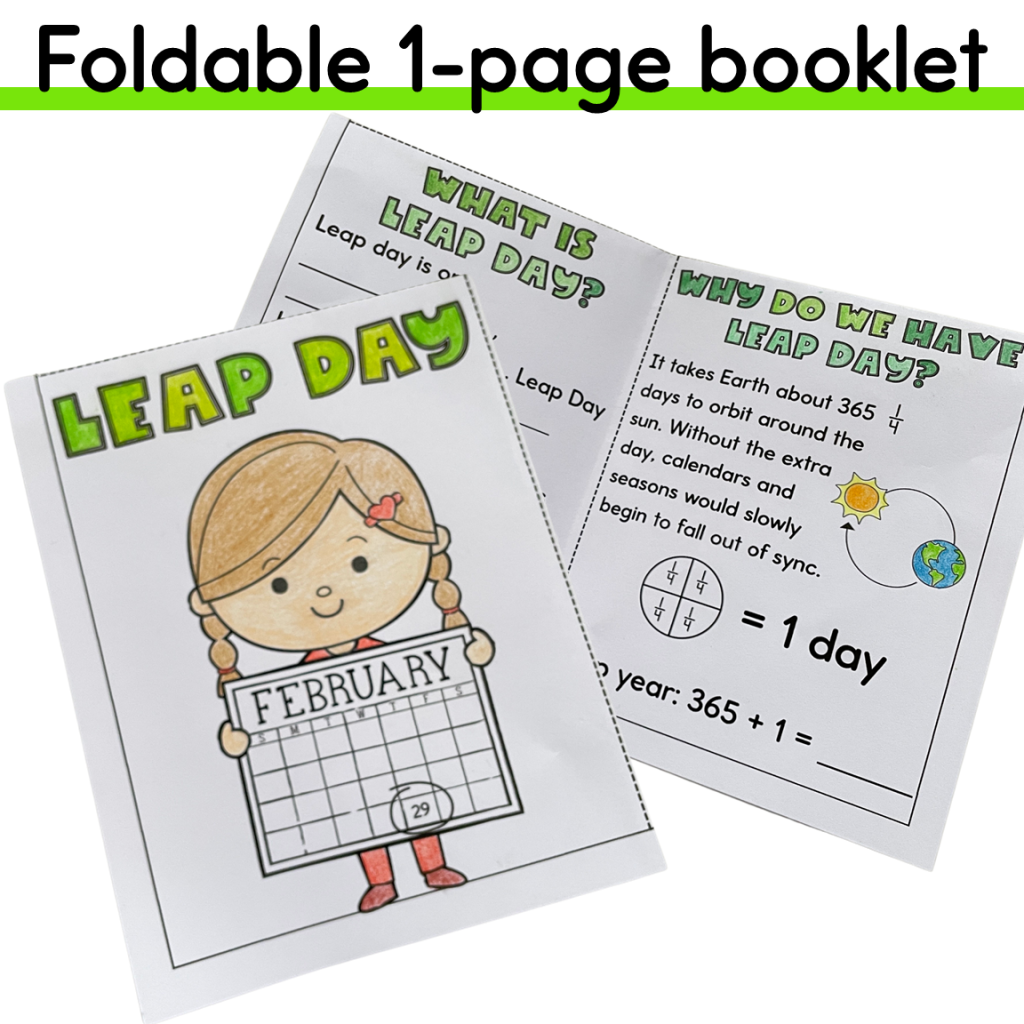 6 Easy Activities To Teach Students About Leap Day This Year The Sassy Apple