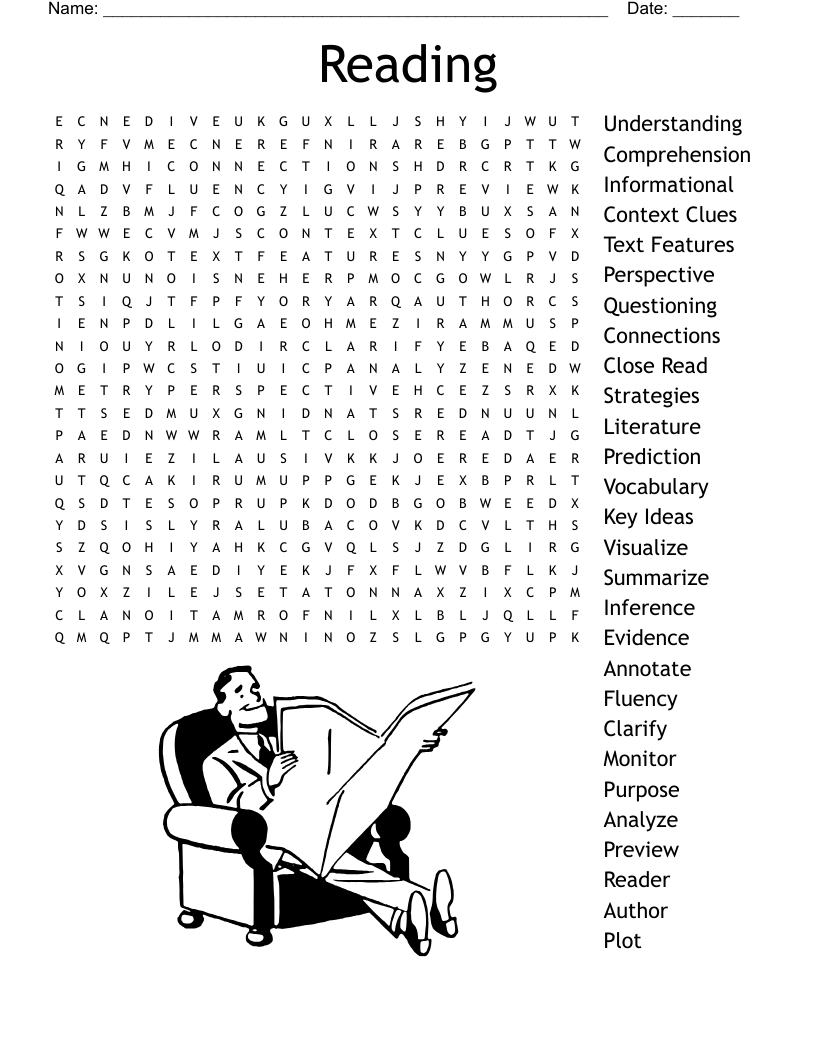 Free Printable 6th Grade Word Search
