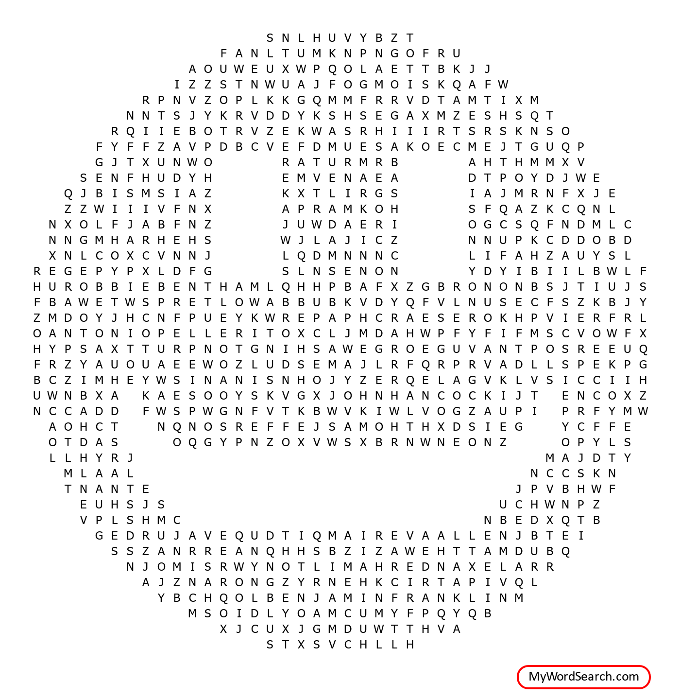 Free Printable Word Search Founding Fathers