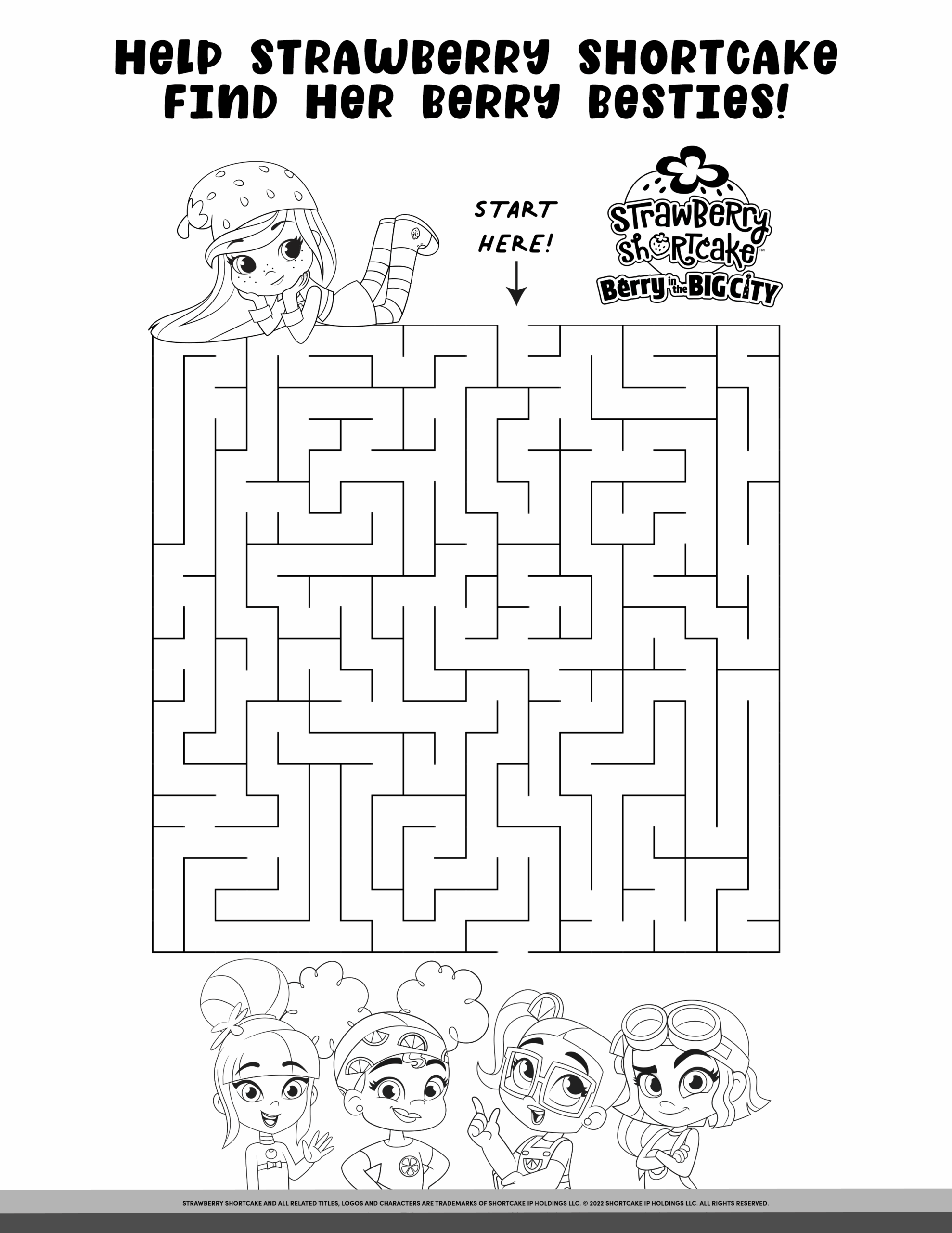 Activities Strawberry Shortcake