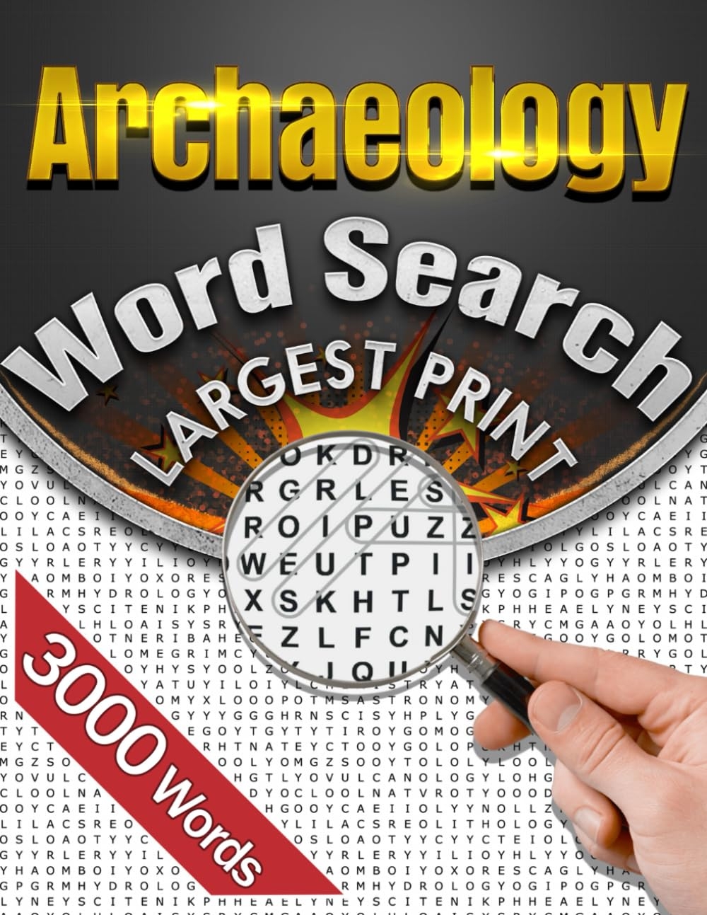 Archaeology Word Search Digging Up The Past Large Print Book 