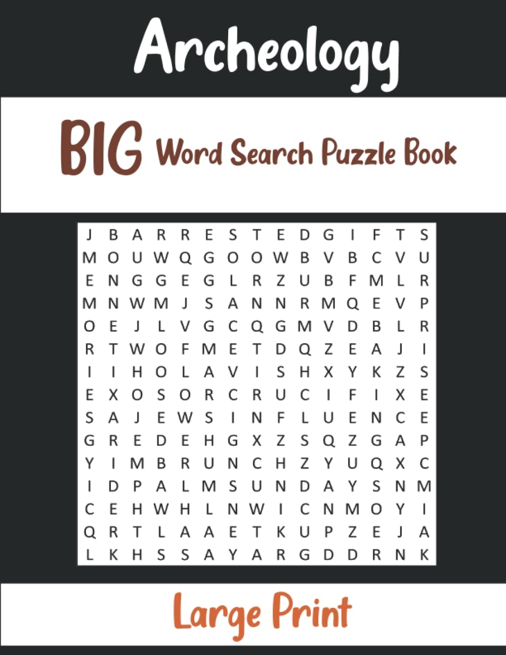 Archeology Word Search Printable