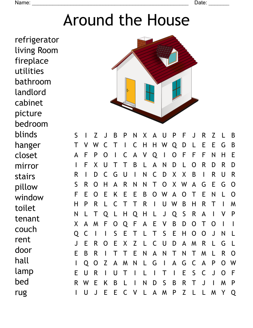 Full House Word Search Printable Full House Word Search Printable