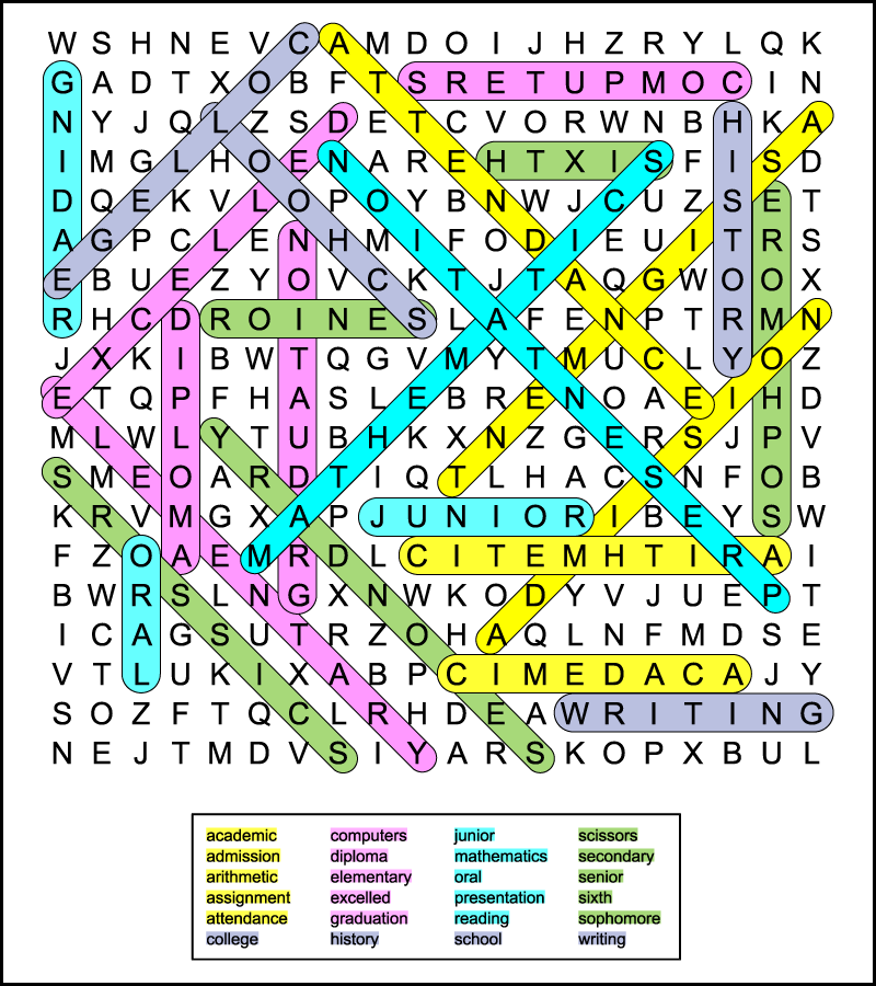 6th Grade Word Searches Printable 6th Grade Word Searches Printable