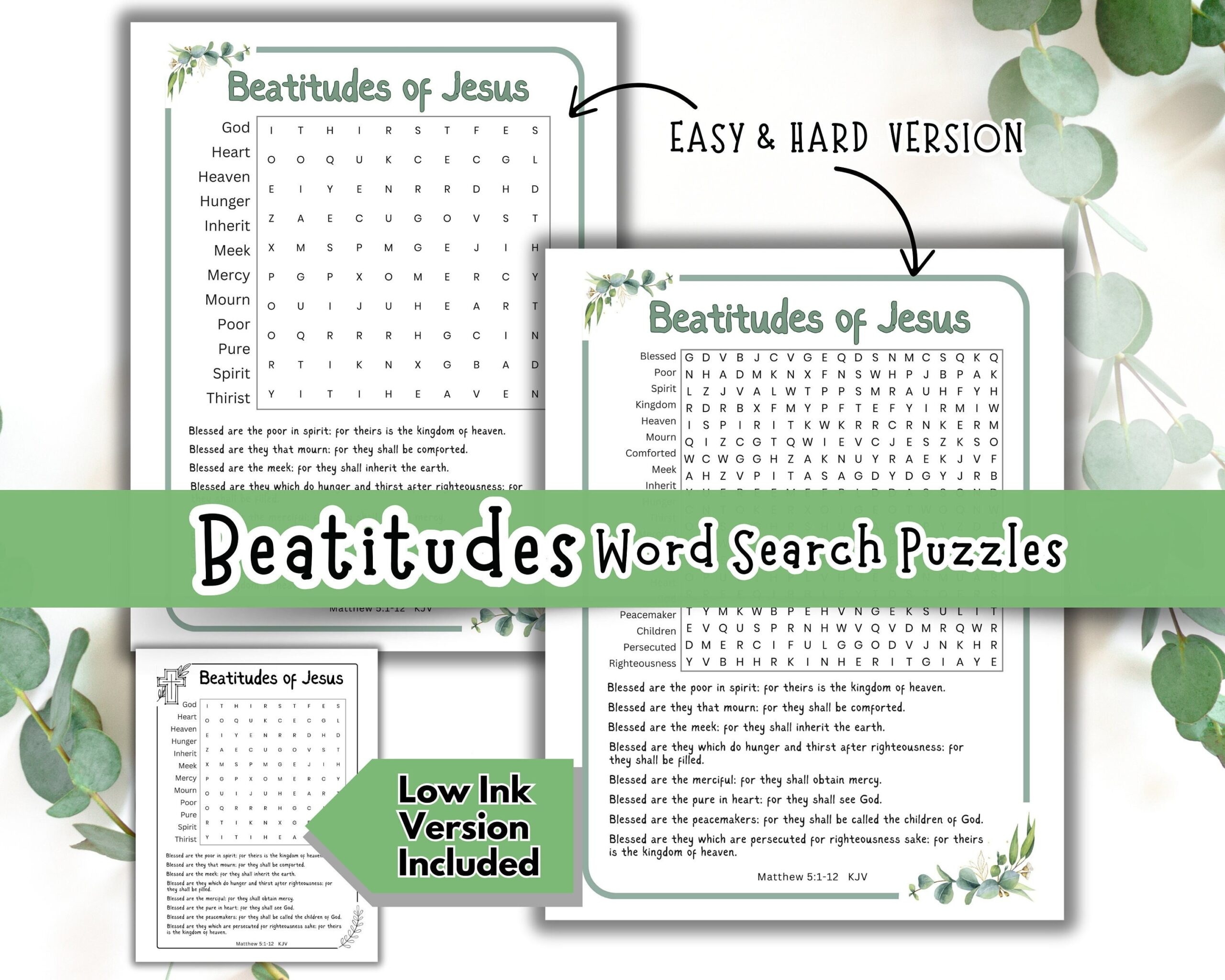 Beatitudes Word Search Beatitudes For Kids Youth Group Games Bible Games Christianity Matthew 5 Sermon On The Mount Sunday School Etsy