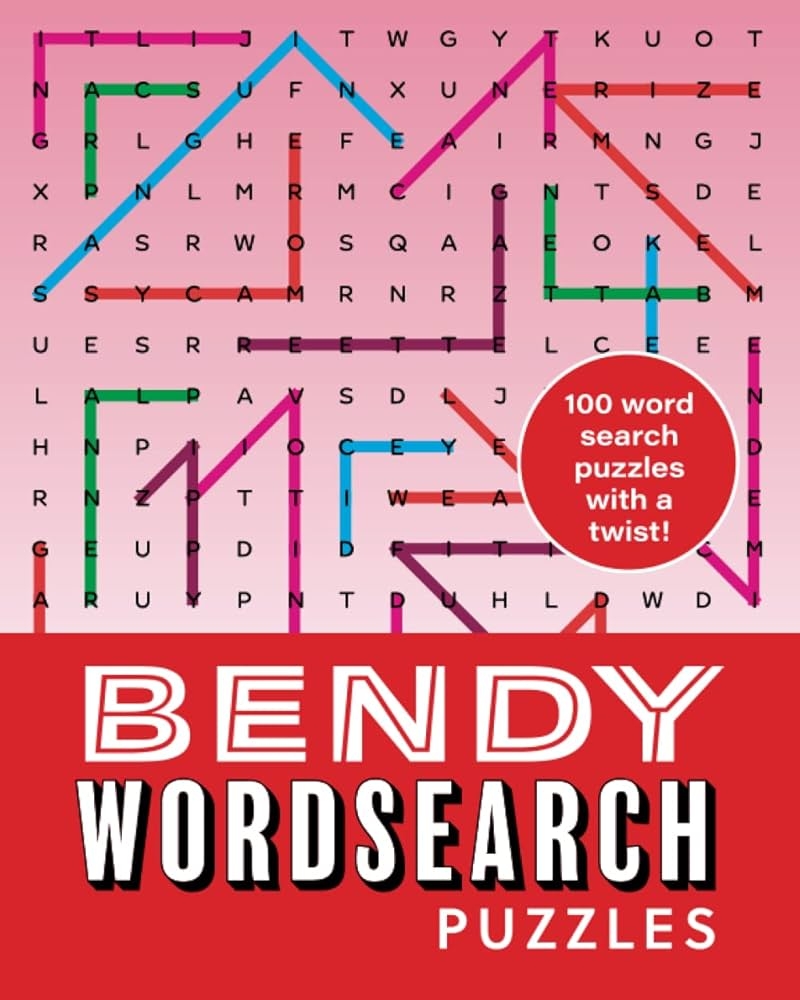 Bendy Word Search Printable