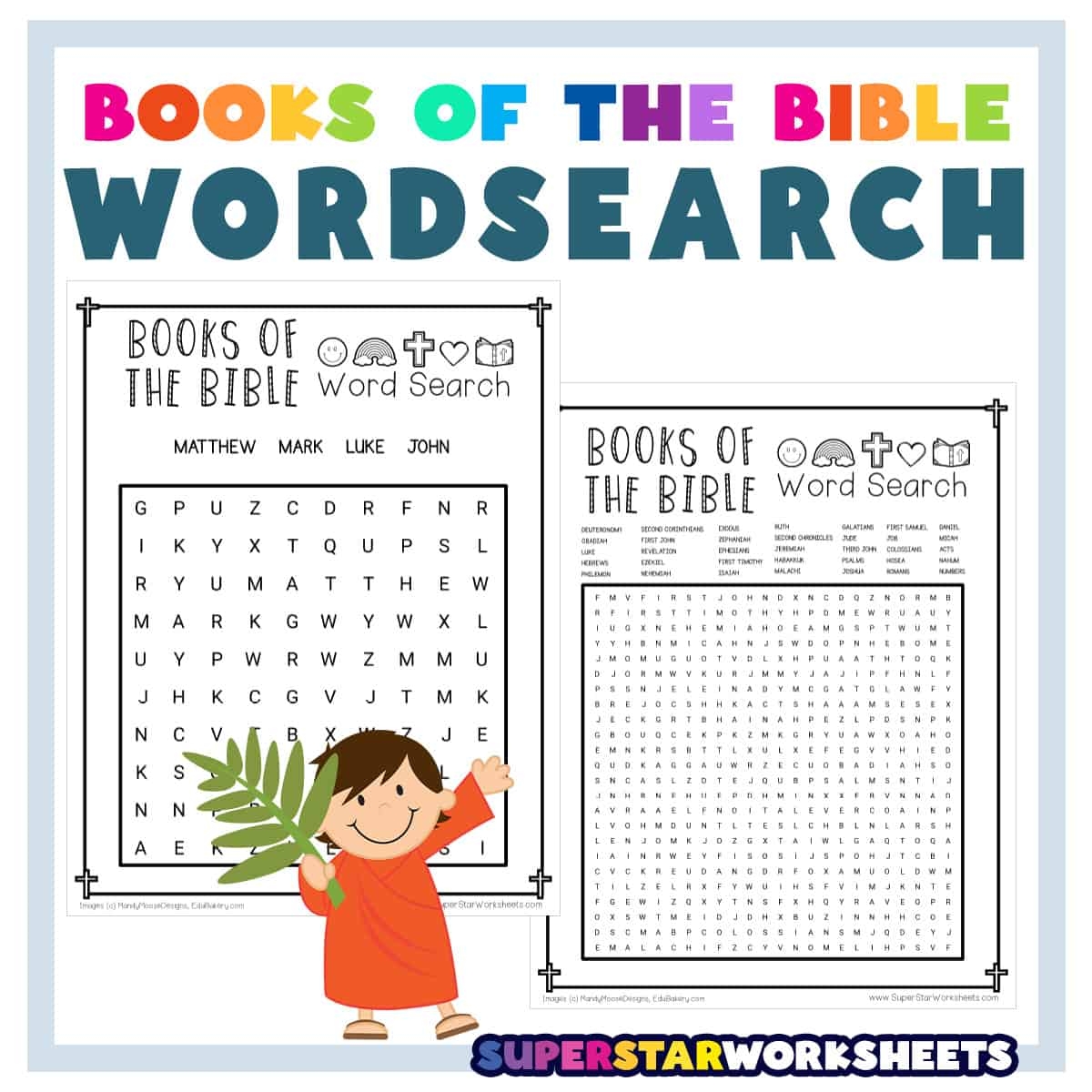 Word Search Puzzle Printable Books