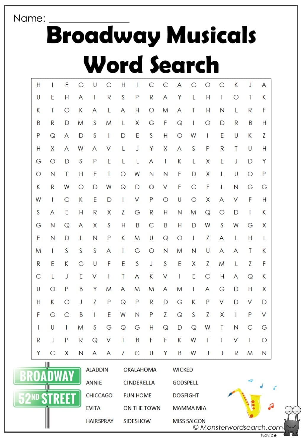Wicked Word Search Printable Wicked Word Search Printable