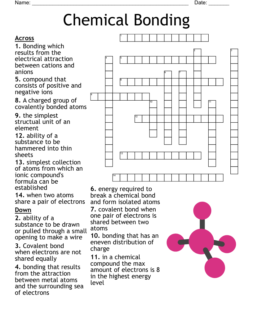 Chemistry Word Search WordMint