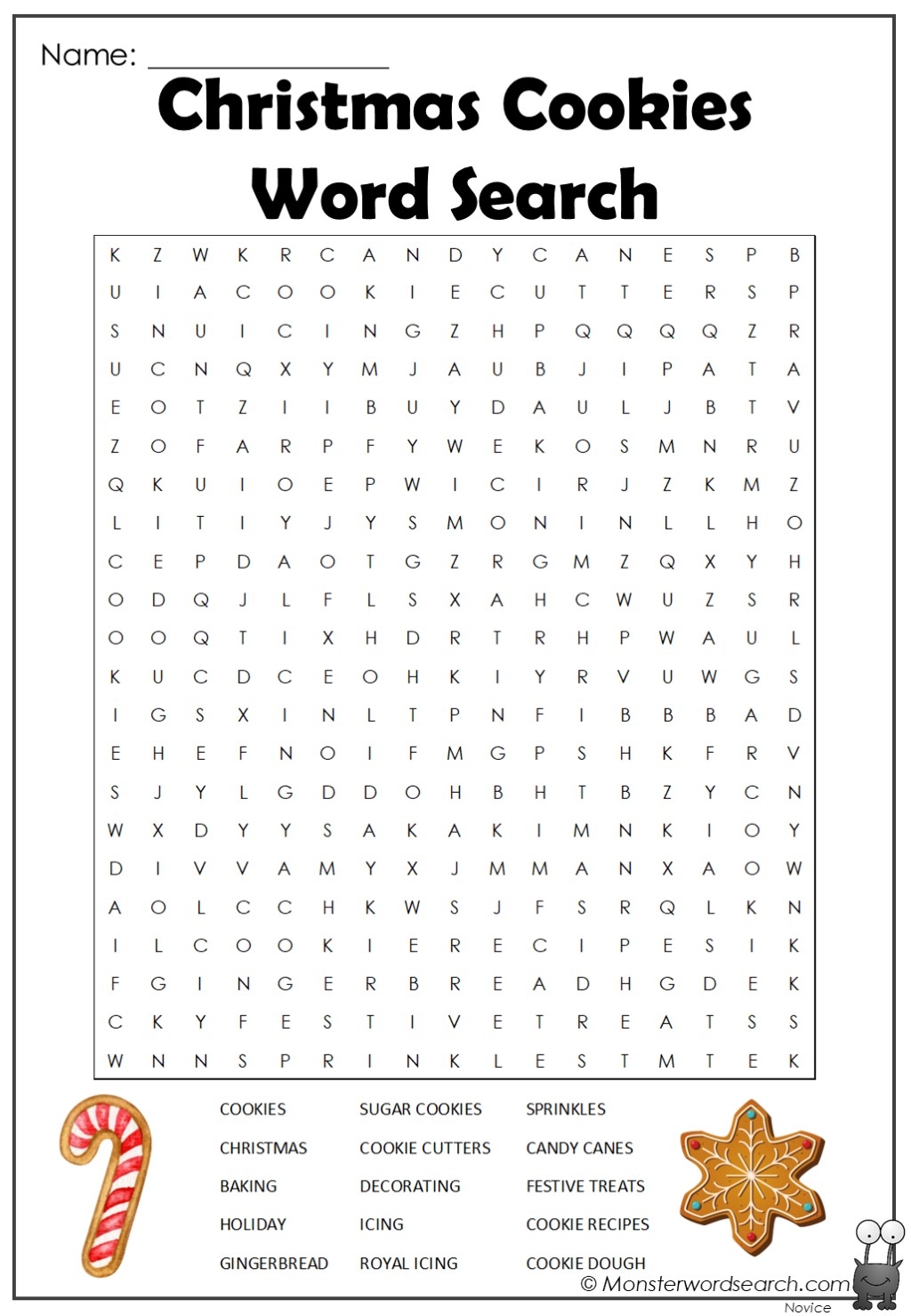 Holiday Word Search Printable Pdf