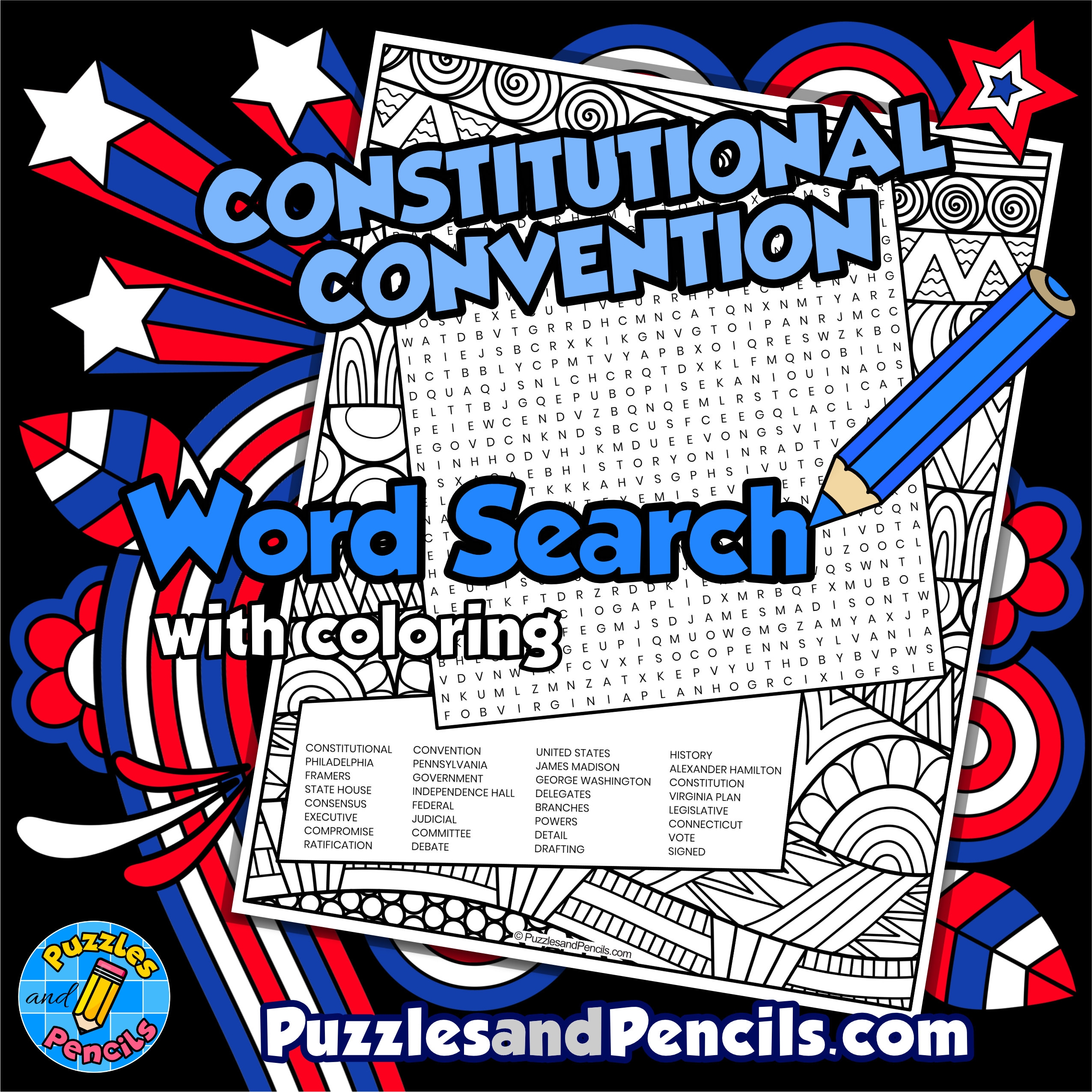 Free Printable Word Search Government