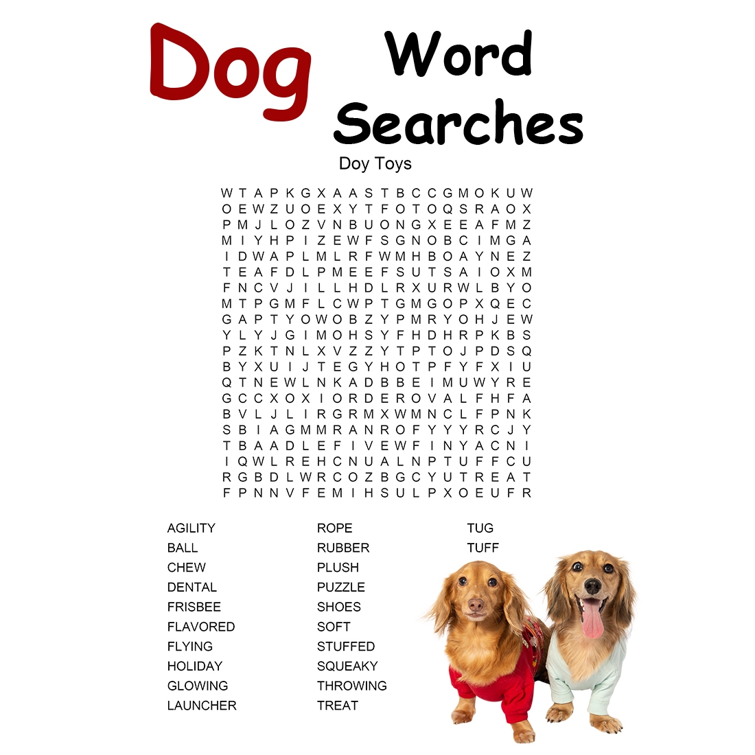 Dog Word Searches PLR CreateMeow