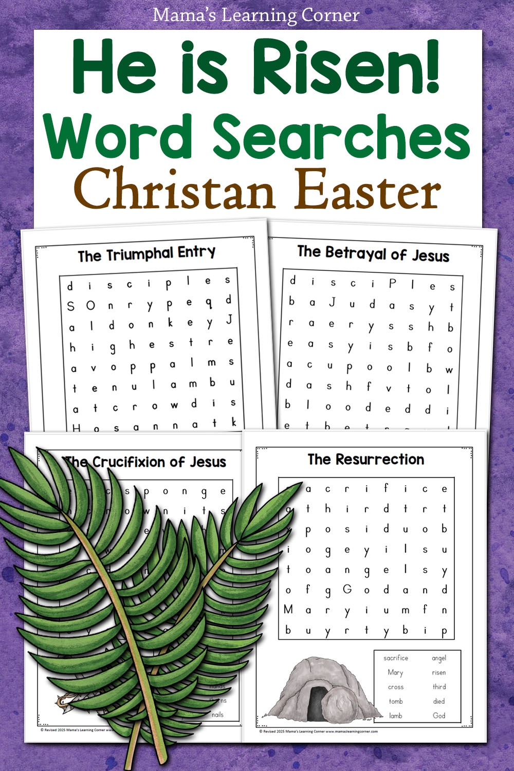 Printable Easter Word Search For Kids