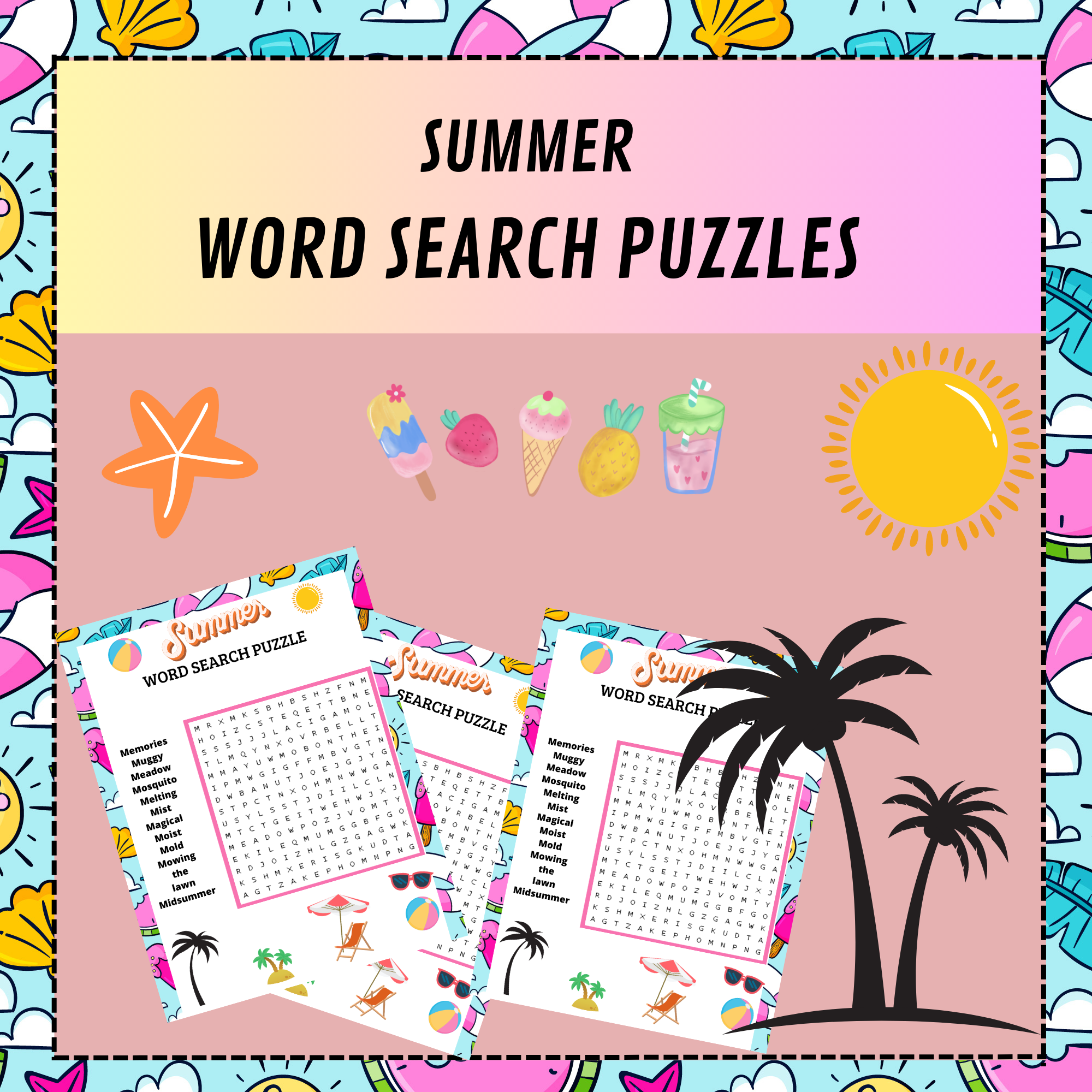 END OF THE YEAR GIANT SUMMER Word Search Puzzle Worksheet Activity Made By Teachers END OF THE YEAR GIANT SUMMER Word Search Puzzle Worksheet Activity Made By Teachers