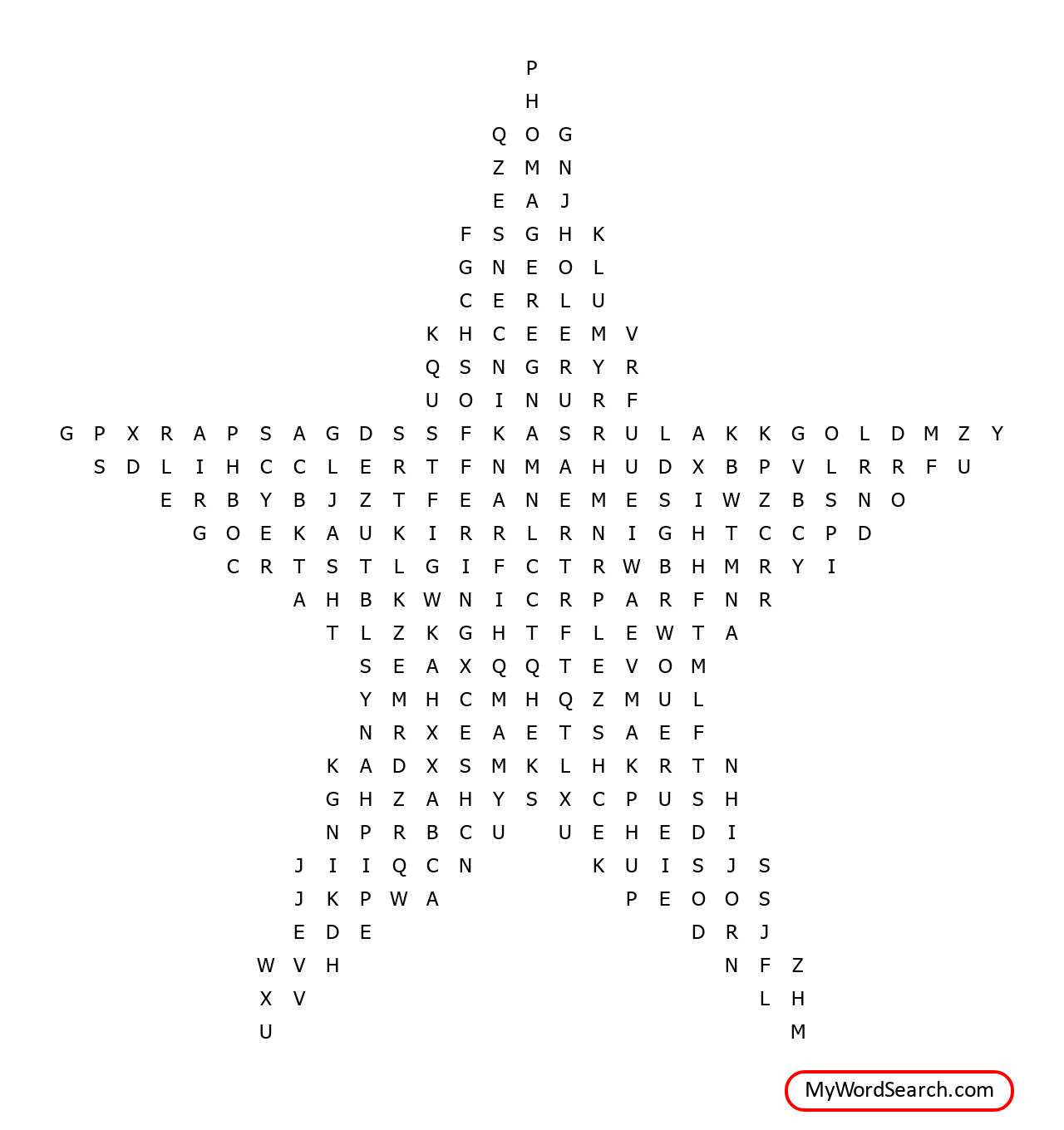 Epiphany Word Search