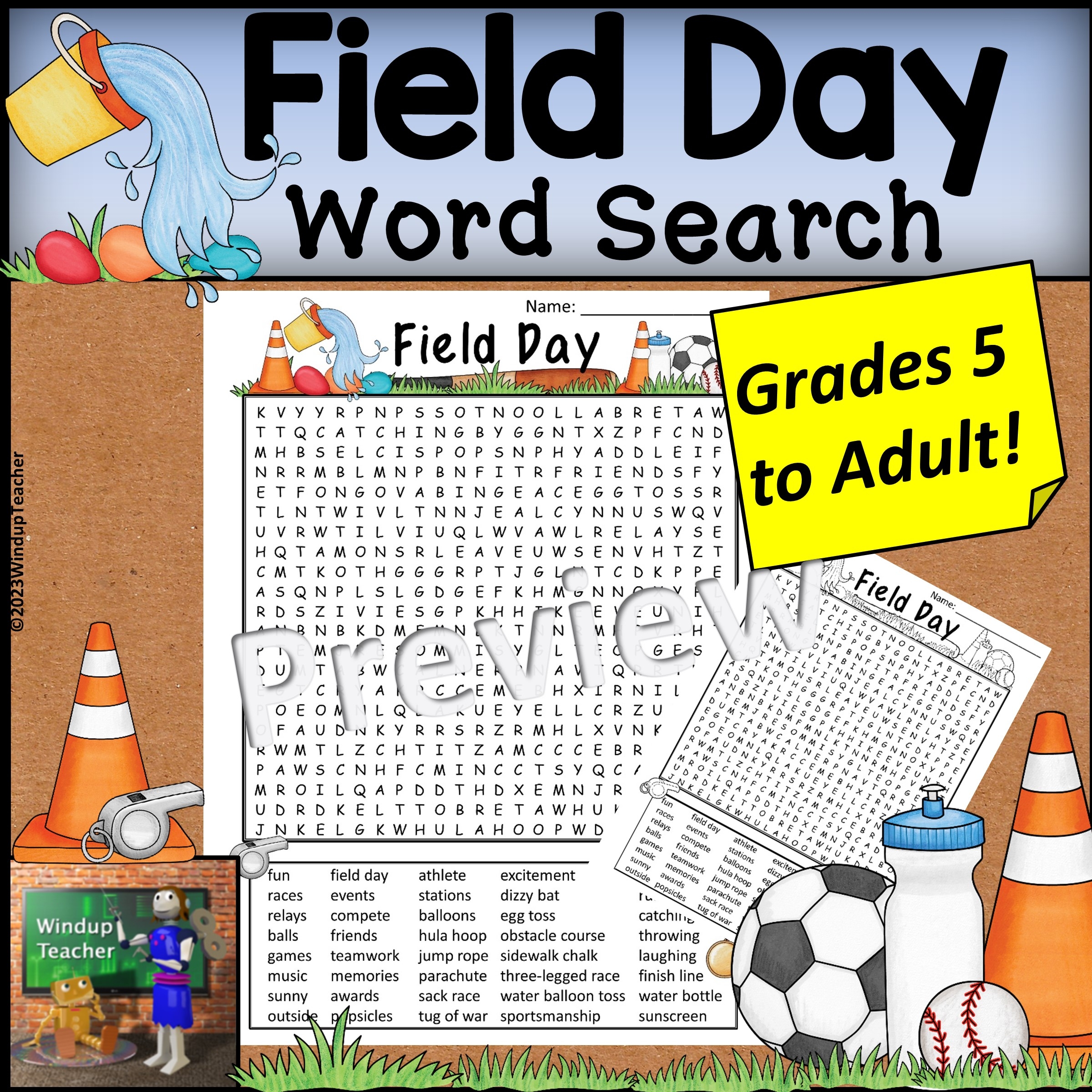 Field Day Word Search Hard Classful Field Day Word Search Hard Classful
