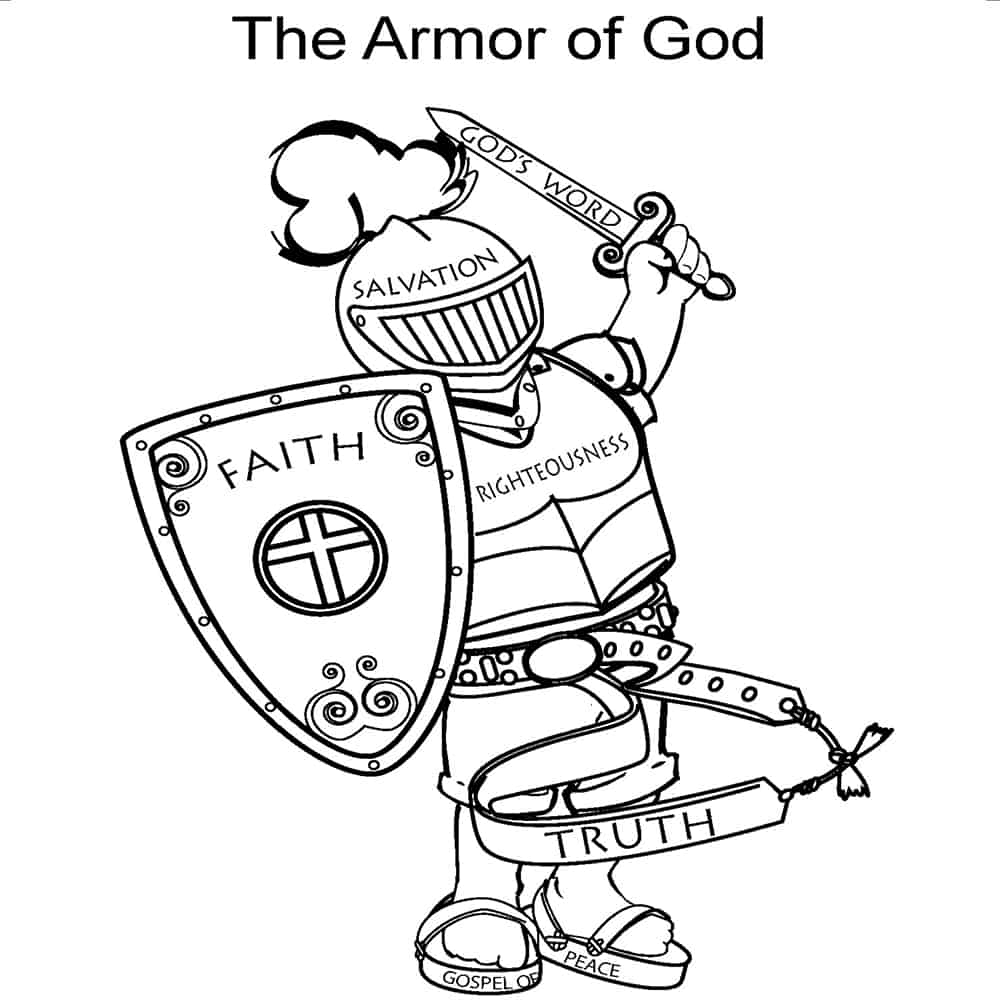 Printable Armor Of God Word Search