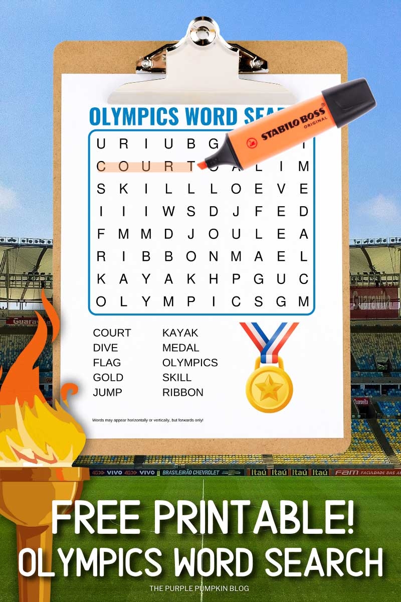 Free Printable Olympics Word Searches Summer Olympic Games Free Printable Olympics Word Searches Summer Olympic Games