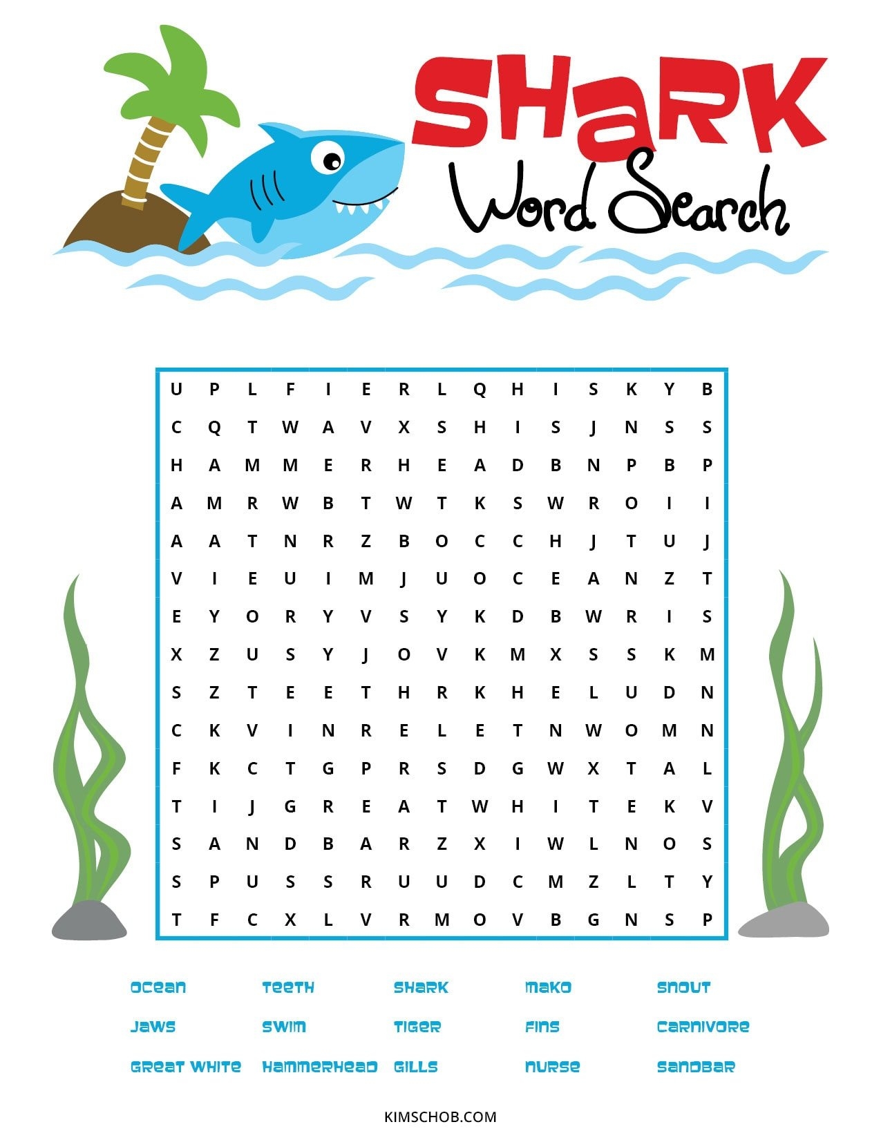 Free Shark Week Printables For Kids Download Pages Kim Schob Free Shark Week Printables For Kids Download Pages Kim Schob