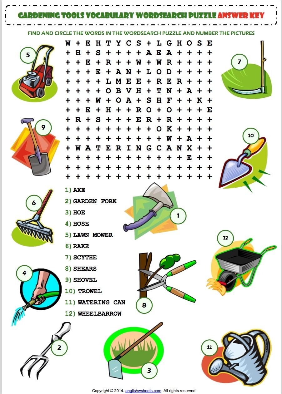 Gardening Tools Learning English In MetroWest Gardening Tools Learning English In MetroWest