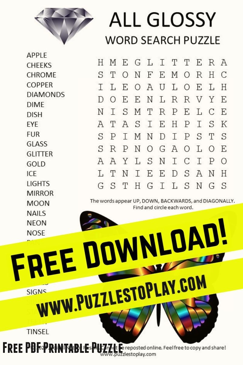 Glossy Word Search Puzzle Worksheets Library Glossy Word Search Puzzle Worksheets Library