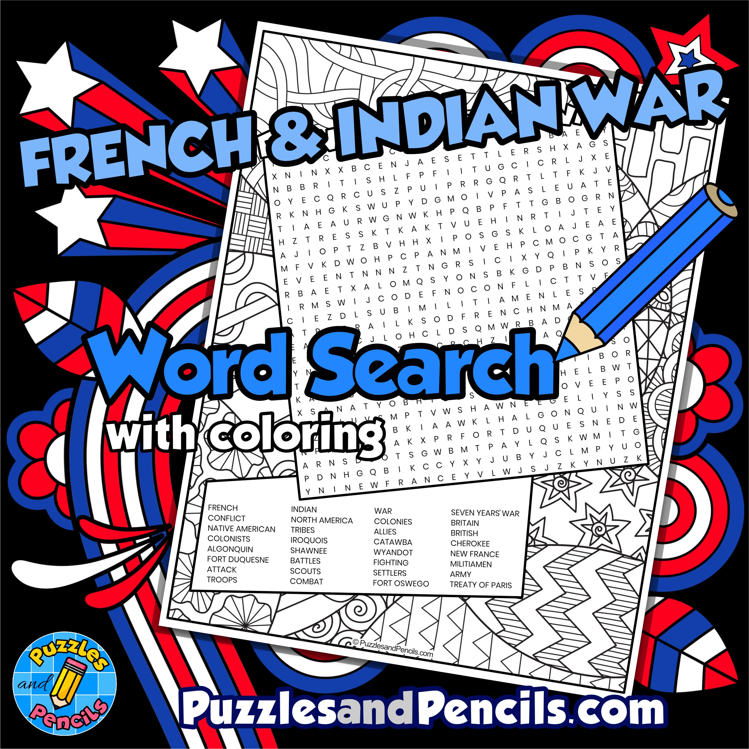 Going West Westward Expansion Word Search Puzzle With Coloring US History Wordsearch Made By Teachers