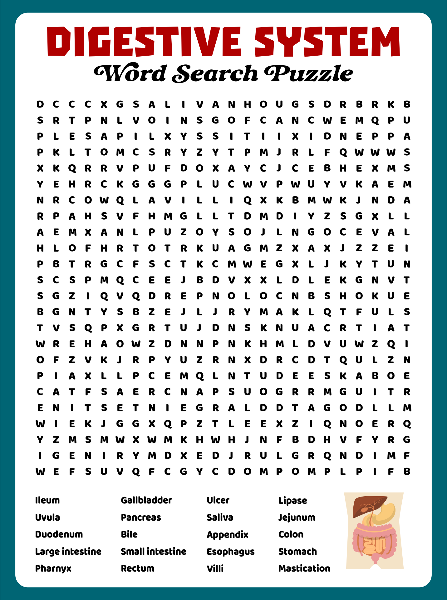 Health Word Search Puzzles 10 Free PDF Printables Printablee