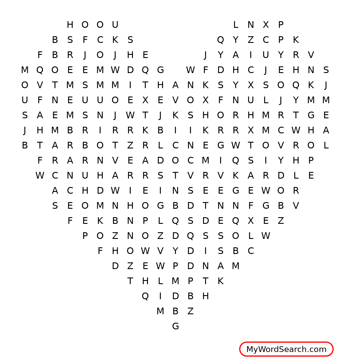 Holy Communion Word Search Holy Communion Word Search