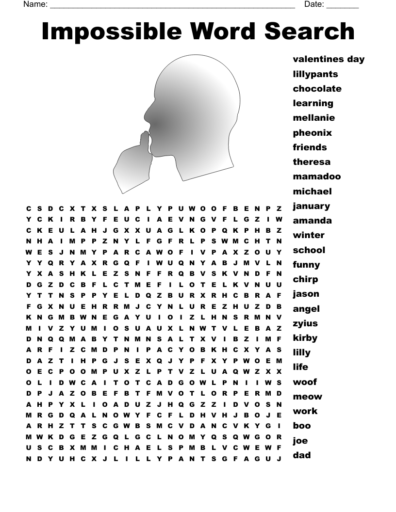 Impossible Word Search WordMint