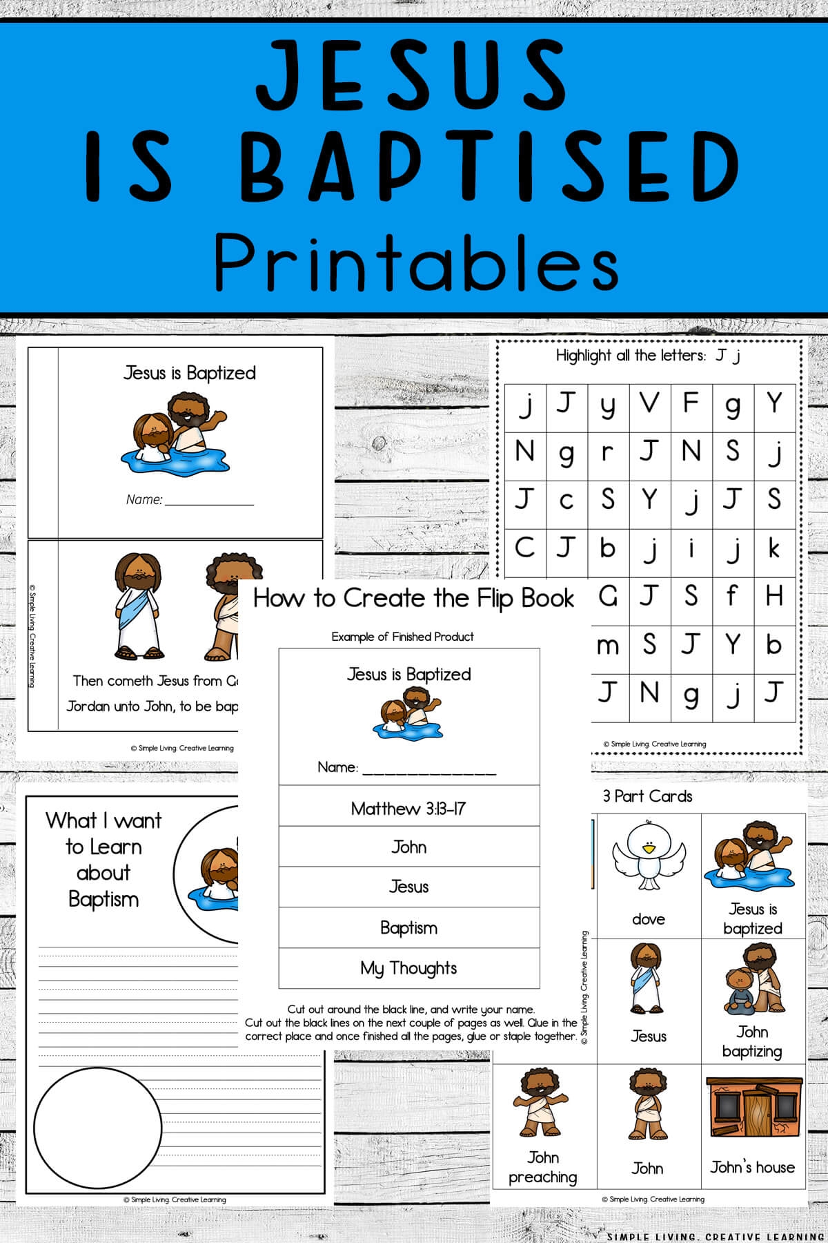 Free Printable Word Search Jesus Baptism
