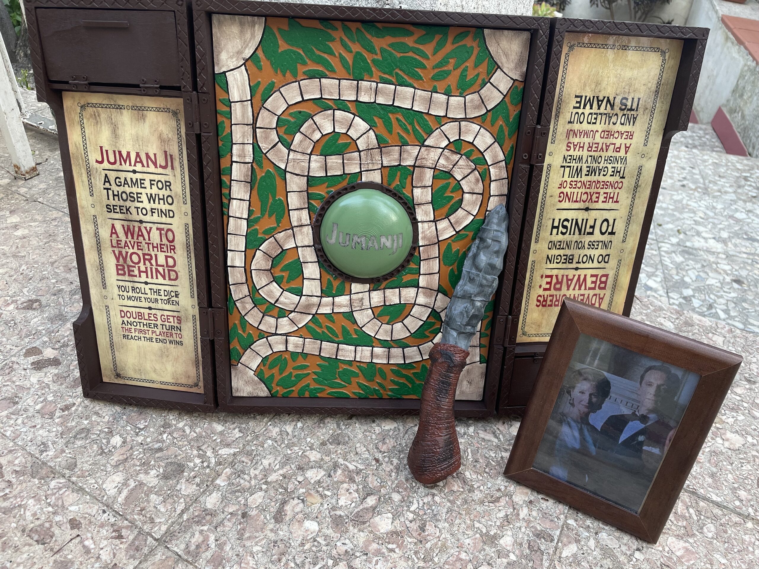 Jumanji Board Game Replica Film Set Etsy