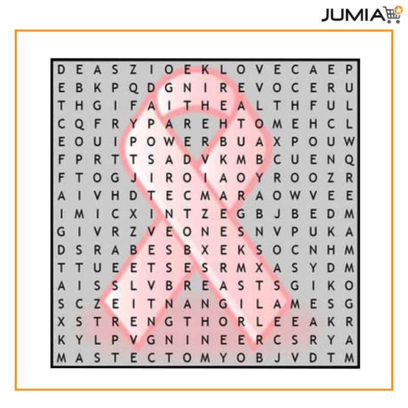 Breast Cancer Word Search Printable Breast Cancer Word Search Printable