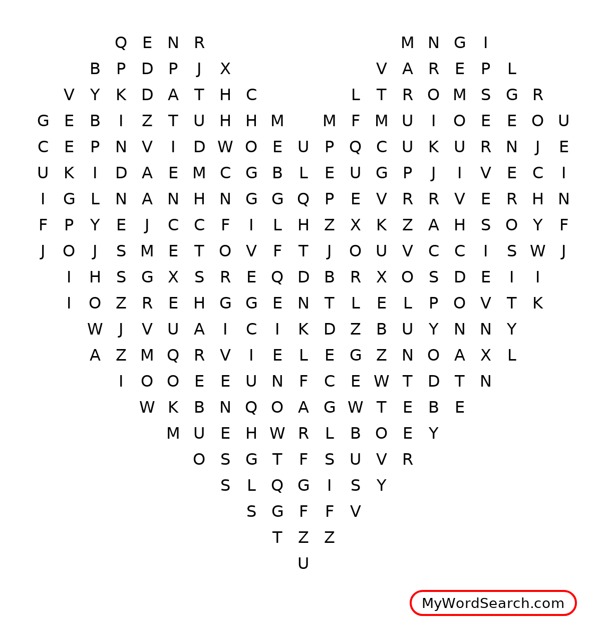 Kindness Word Search