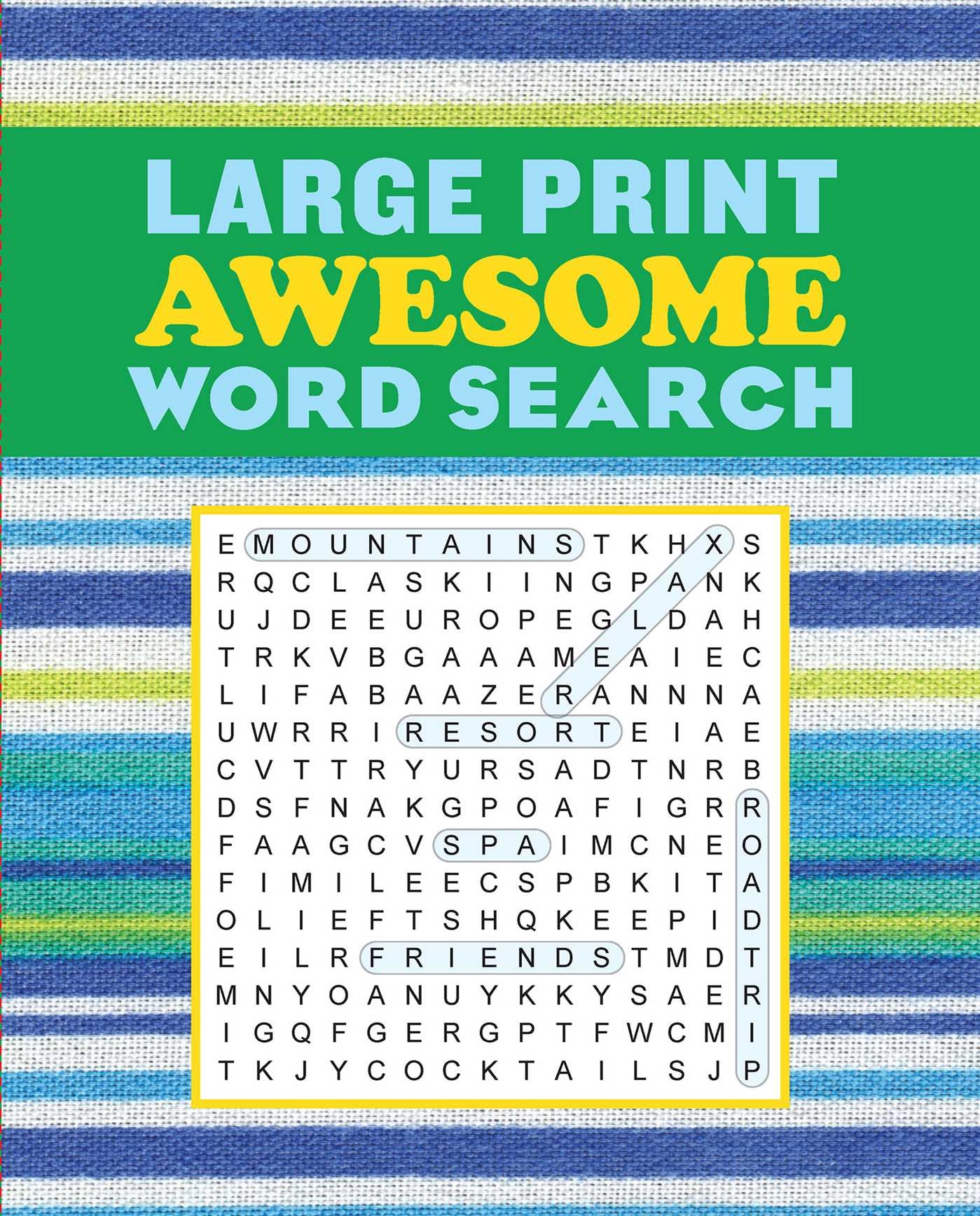 Custom Word Bold Large Search Printable