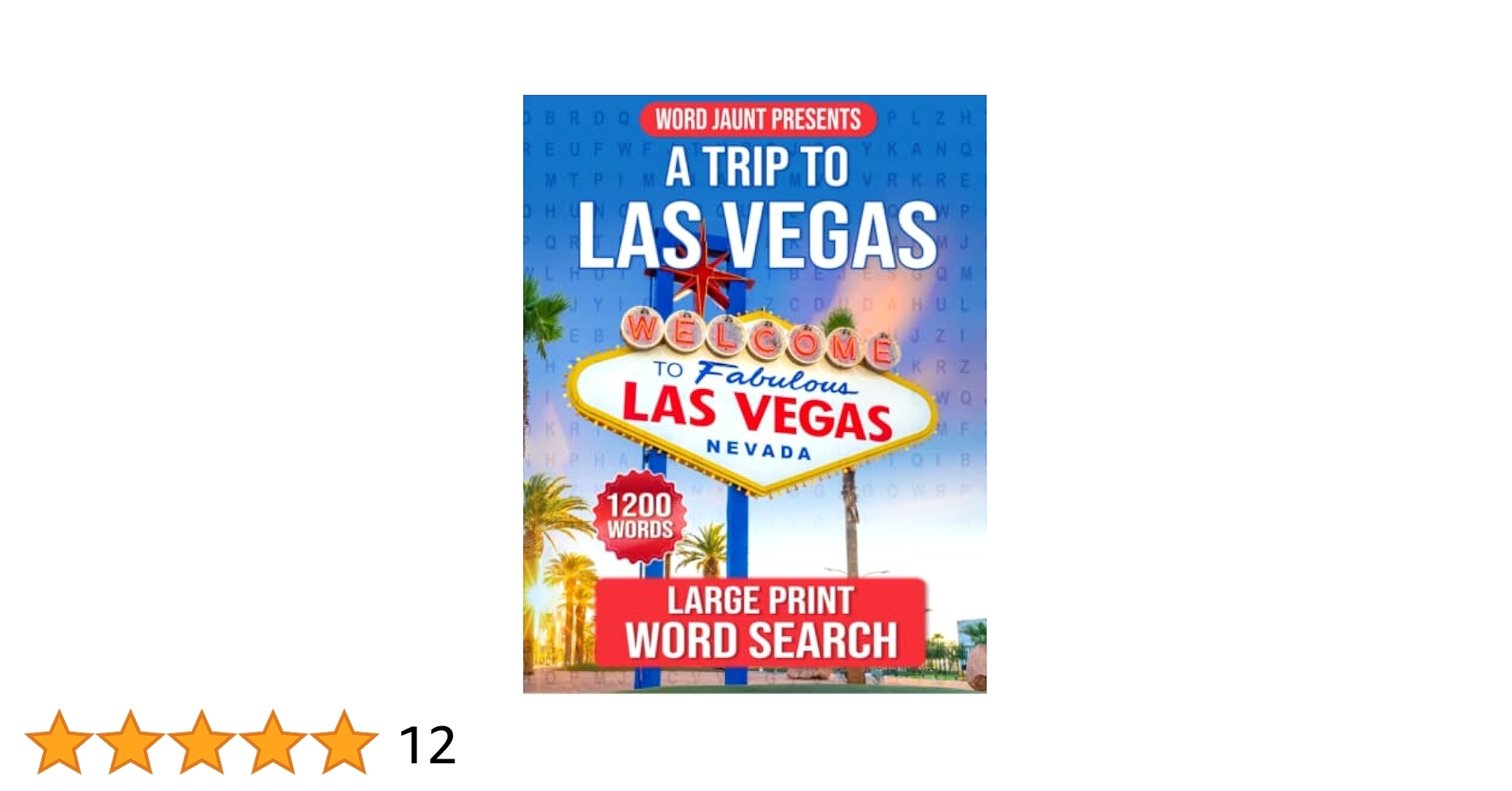 Las Vegas Word Search Printable