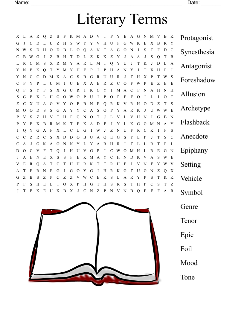 Printable Word Searches For Pre-Lit