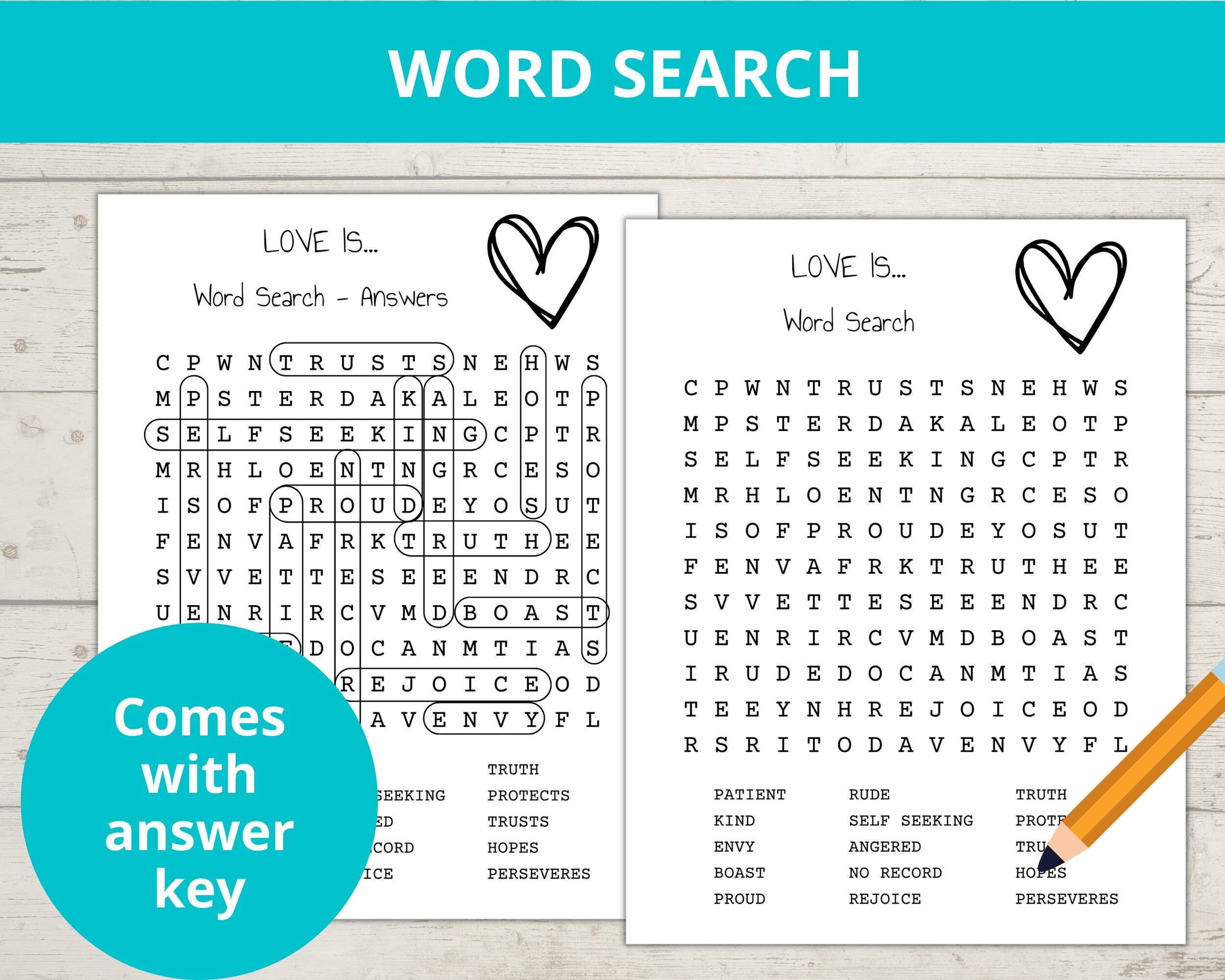 Bible Word Search Printable Lov Eis