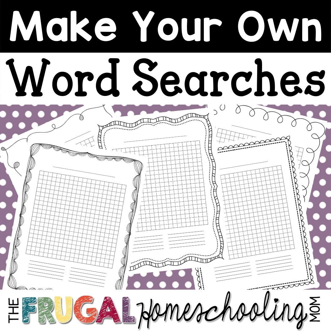 Make Your Printable Word Search