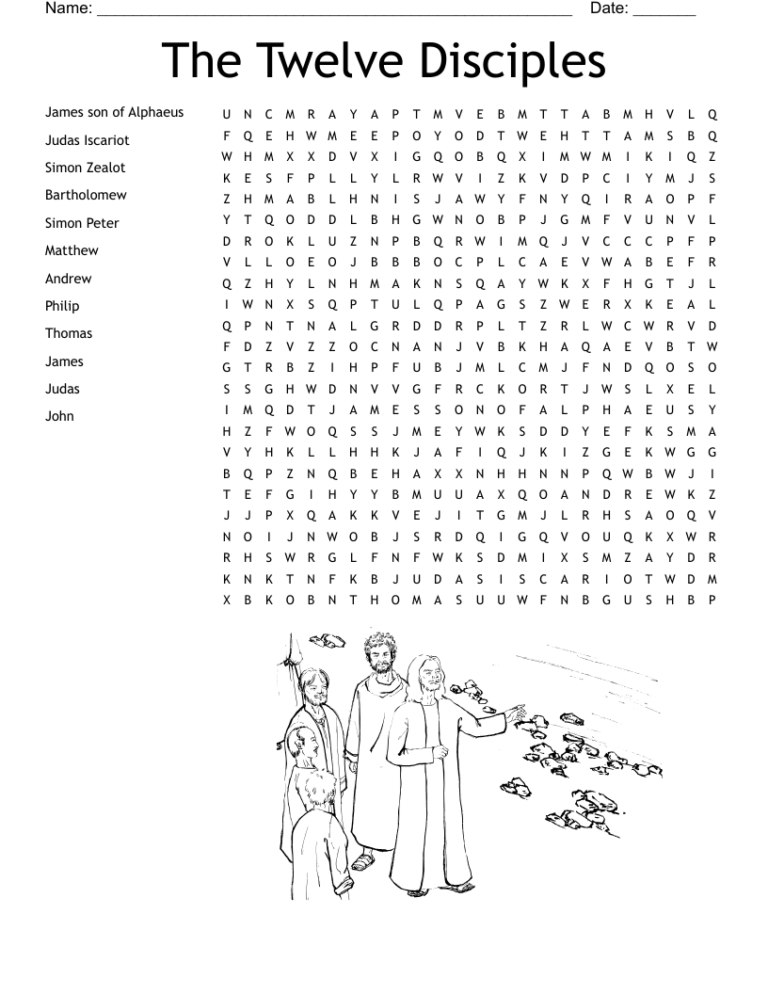 Matthew 16 13 18 Word Search WordMint
