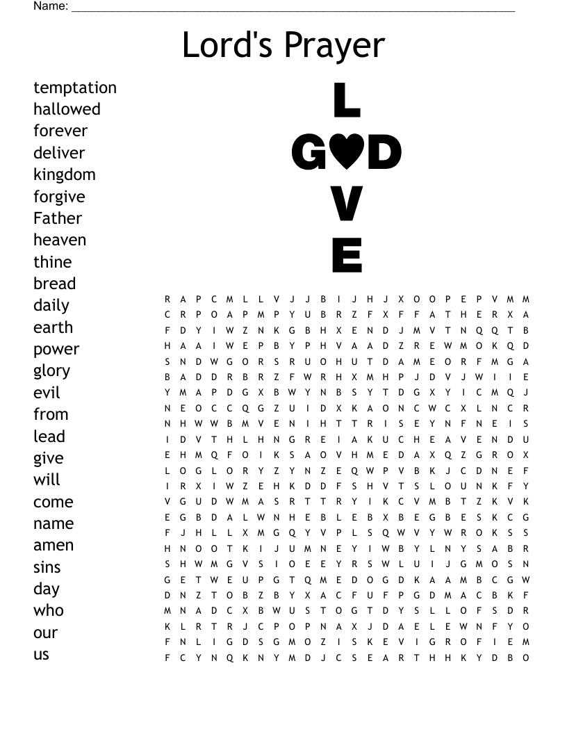 Matthew 4 Jesus Temptation Word Search WordMint