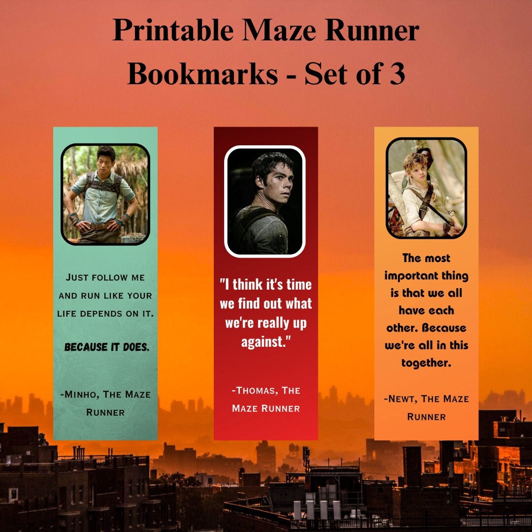 Maze Runner Word Search Printable