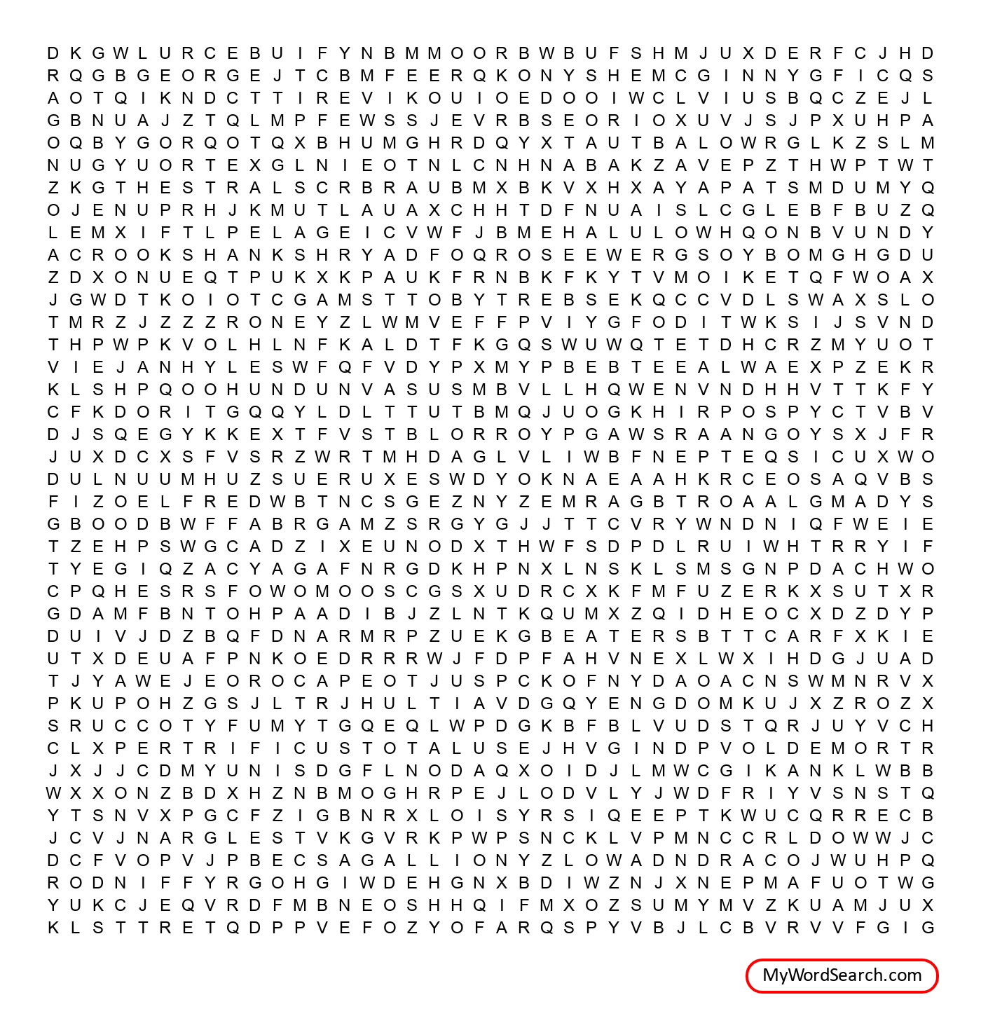 Mega Harry Potter Word Find Pt 2