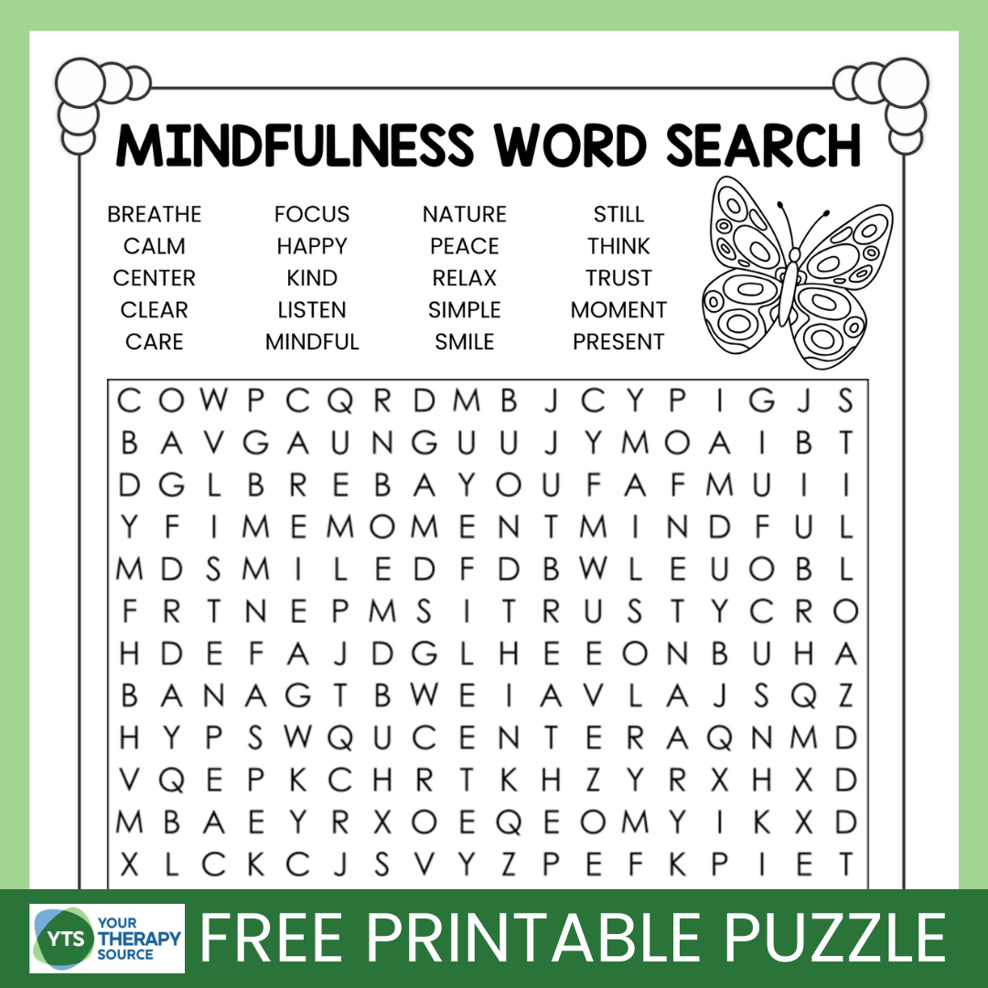 Word Search Free Printable Puzzles