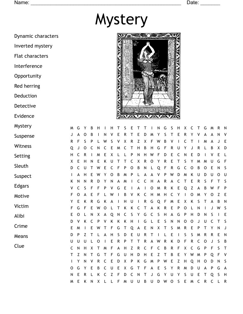 Mystery Word Search WordMint