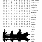 Native Americans Word Search WordMint