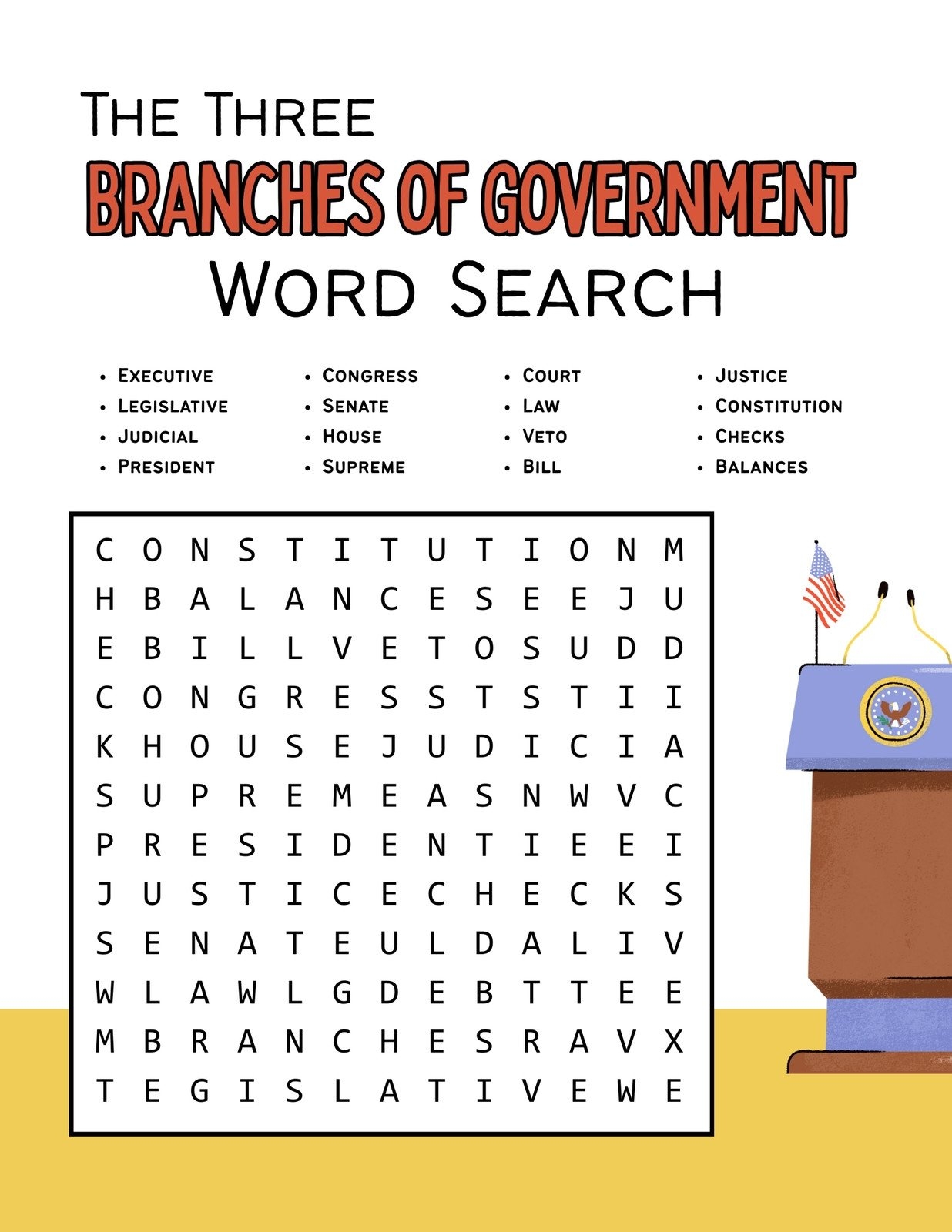Page 4 Free Printable Word Search Worksheet Templates Canva